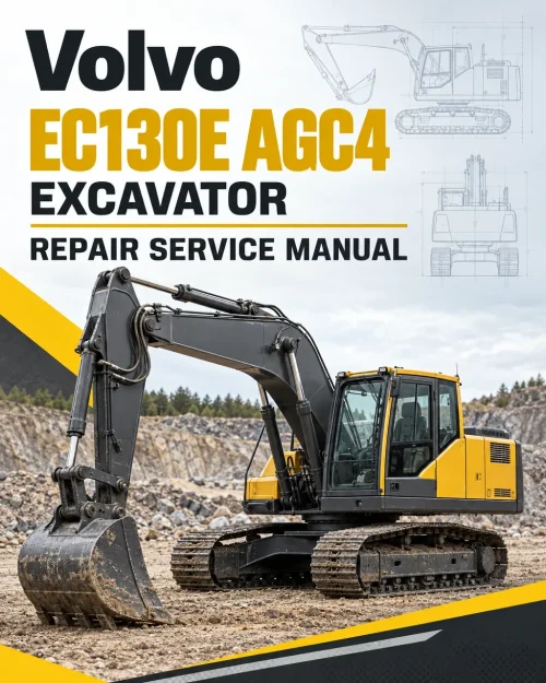 Volvo EC130E AGC4 Excavator Repair Service Manual Volvo EC130E AGC4 Excavator Repair Service Manual