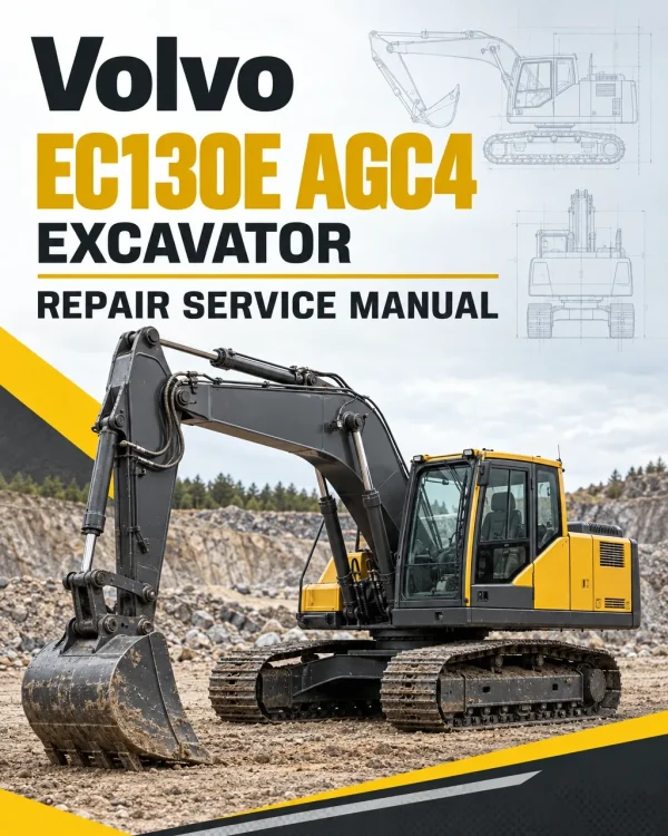 Volvo EC130E AGC4 Excavator Repair Service Manual Volvo EC130E AGC4 Excavator Repair Service Manual