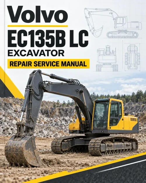 Volvo EC135B LC Excavator Repair Service Manual Volvo EC135B LC Excavator Repair Service Manual