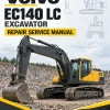 Volvo EC140 LC Excavator Repair Service Manual Volvo EC140 LC Excavator Repair Service Manual