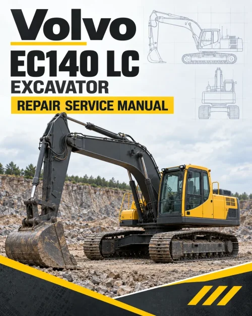 Volvo EC140 LC Excavator Repair Service Manual Volvo EC140 LC Excavator Repair Service Manual
