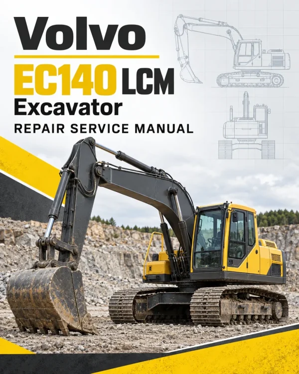 Volvo EC140 LCM Excavator Repair Service Manual Volvo EC140 LCM Excavator Repair Service Manual