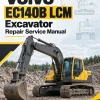 Volvo EC140B LCM Excavator Repair Service Manual Volvo EC140B LCM Excavator Repair Service Manual