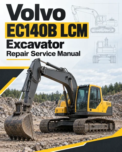 Volvo EC140B LCM Excavator Repair Service Manual Volvo EC140B LCM Excavator Repair Service Manual