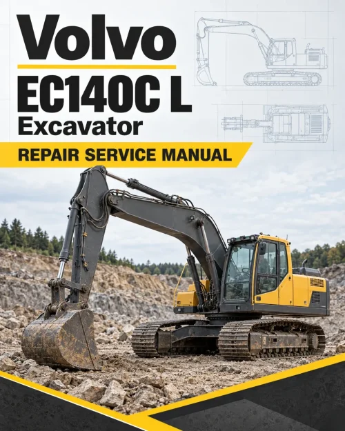 Volvo EC140C L Excavator Repair Service Manual Volvo EC140C L Excavator Repair Service Manual