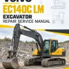 Volvo EC140C LM Excavator Repair Service Manual Volvo EC140C LM Excavator Repair Service Manual