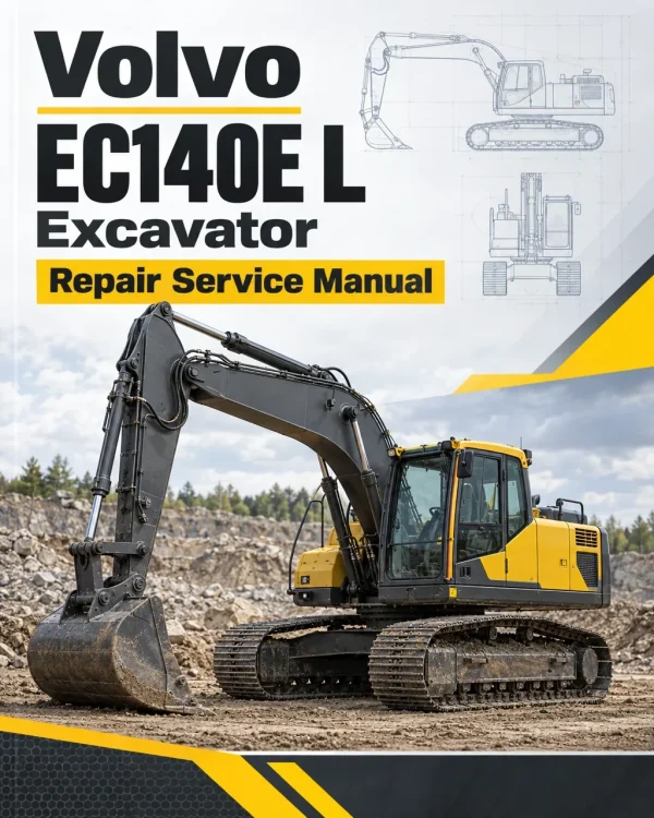 Volvo EC140E L Excavator Repair Service Manual Volvo EC140E L Excavator Repair Service Manual