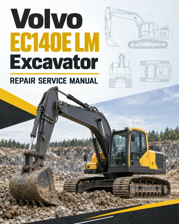Volvo EC140E LM Excavator Repair Service Manual Volvo EC140E LM Excavator Repair Service Manual
