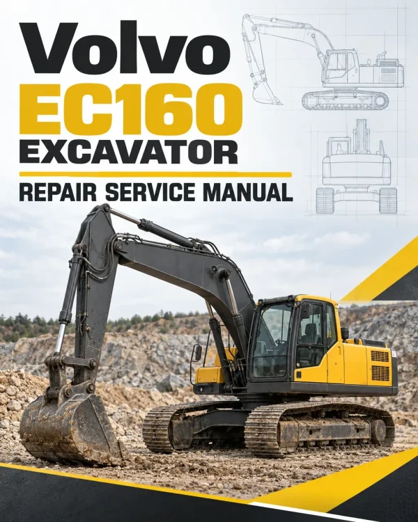 Volvo EC160 Excavator Repair Service Manual Volvo EC160 Excavator Repair Service Manual