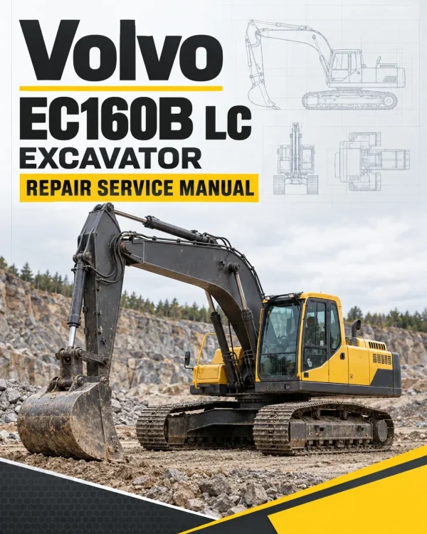 Volvo EC160B LC Excavator Repair Service Manual Volvo EC160B LC Excavator Repair Service Manual