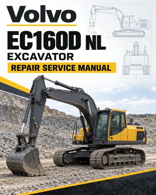 Volvo EC160D NL Excavator Repair Service Manual