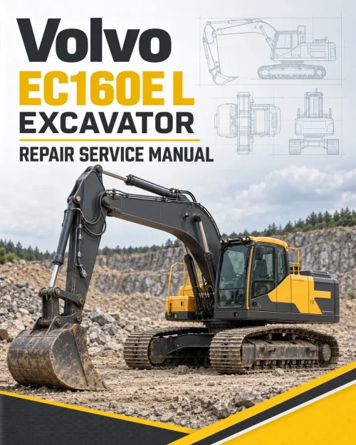 Volvo EC160E L Excavator Repair Service Manual Volvo EC160E L Excavator Repair Service Manual