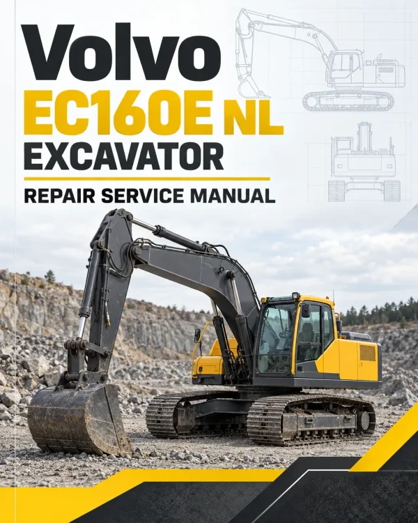 Volvo EC160E NL Excavator Repair Service Manual