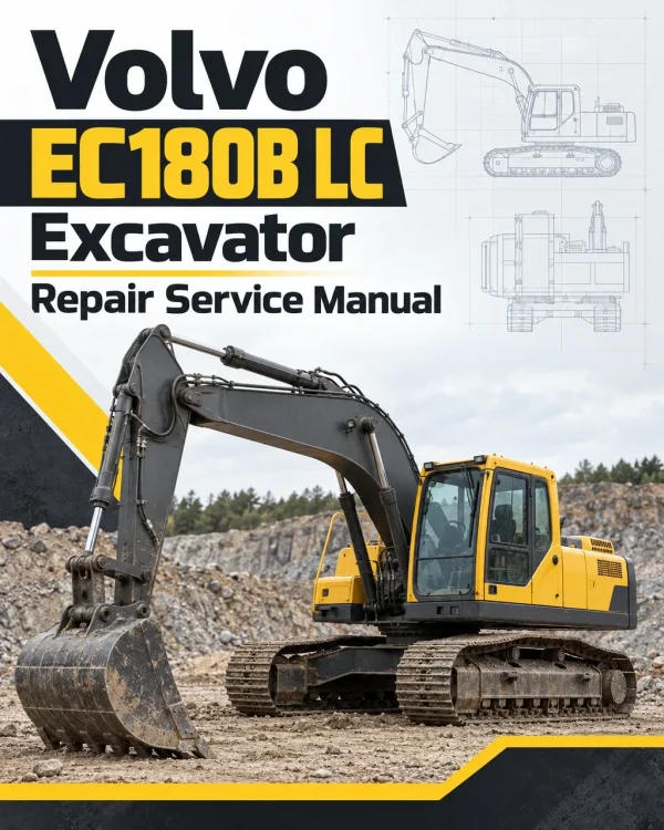 Volvo EC180B LC Excavator Repair Service Manual Volvo EC180B LC Excavator Repair Service Manual