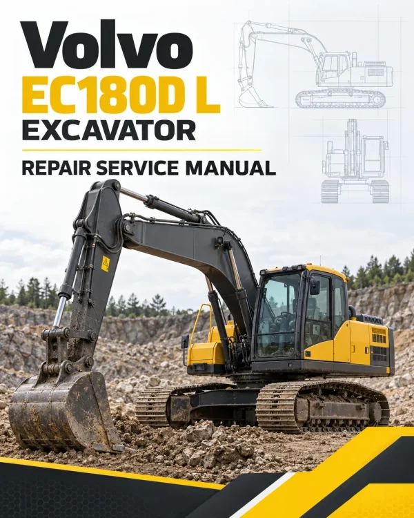 Volvo EC180D L Excavator Repair Service Manual Volvo EC180D L Excavator Repair Service Manual