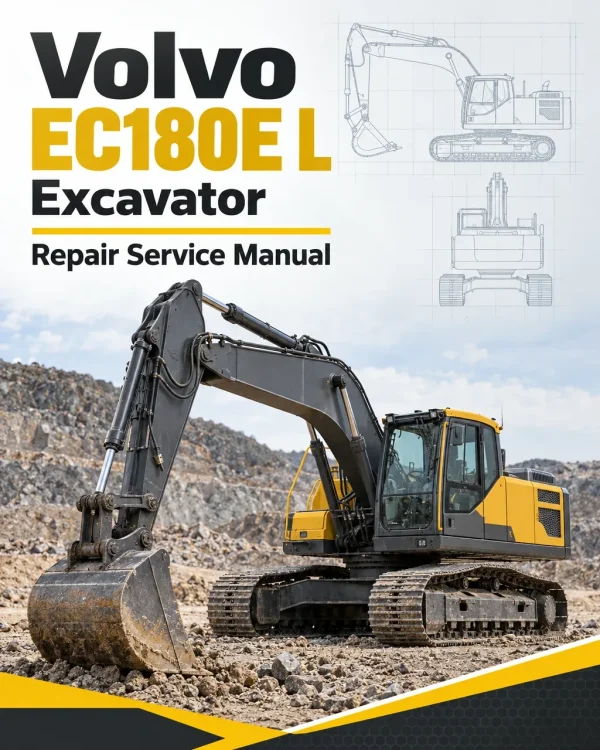 Volvo EC180E L Excavator Repair Service Manual