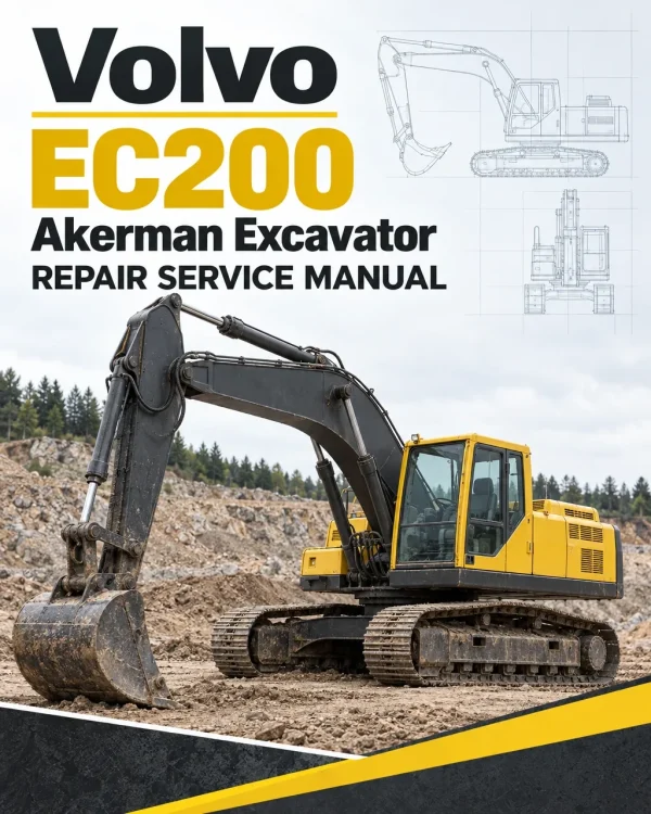 Volvo EC200 Akerman Excavator Repair Service Manual Volvo EC200 Akerman Excavator Repair Service Manual