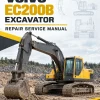 Volvo EC200B Excavator Repair Service Manual Volvo EC200B Excavator Repair Service Manual
