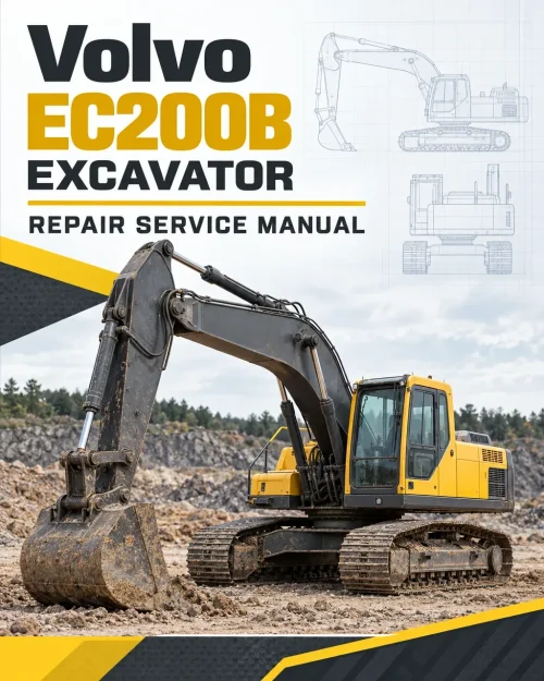 Volvo EC200B Excavator Repair Service Manual