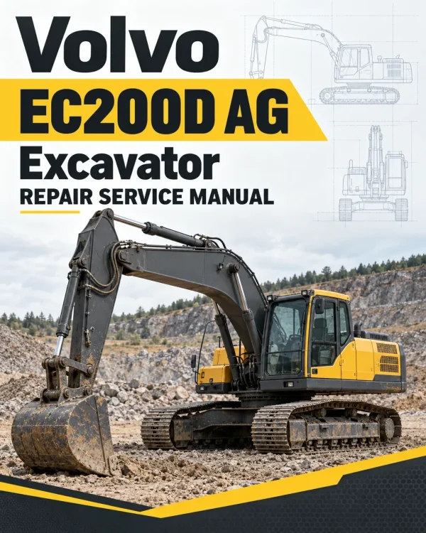 Volvo EC200D AG Excavator Repair Service Manual Volvo EC200D AG Excavator Repair Service Manual