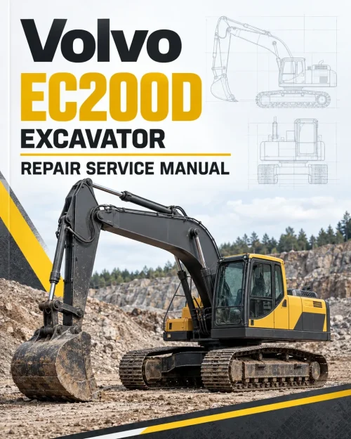 Volvo EC200D Excavator Repair Service Manual