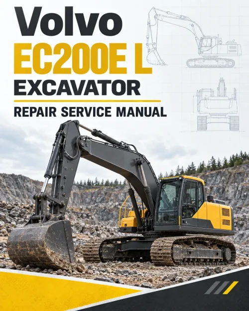Volvo EC200E L Excavator Repair Service Manual Volvo EC200E L Excavator Repair Service Manual