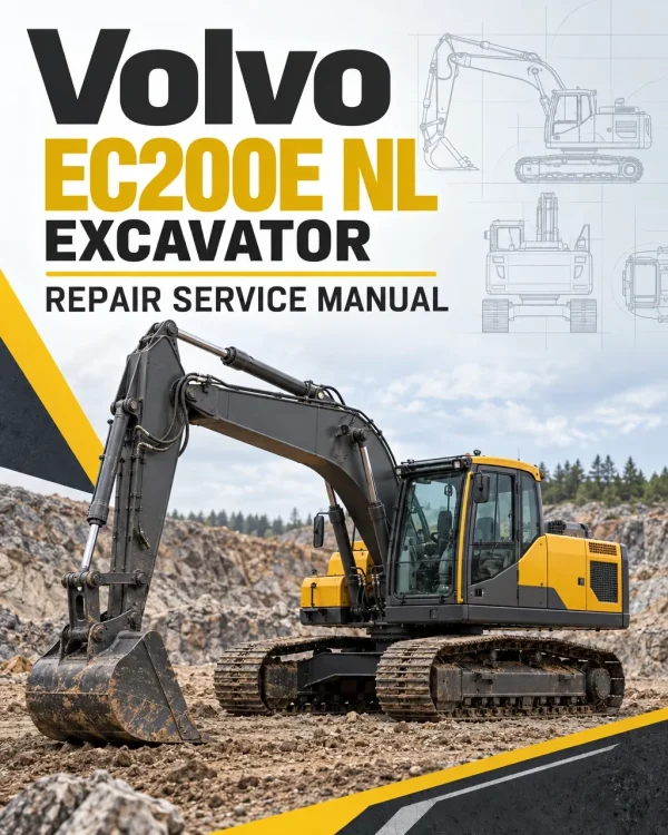 Volvo EC200E NL Excavator Repair Service Manual Volvo EC200E NL Excavator Repair Service Manual