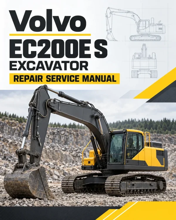 Volvo EC200E S Excavator Repair Service Manual Volvo EC200E S Excavator Repair Service Manual
