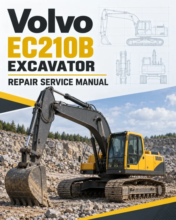Volvo EC210B Excavator Repair Service Manual Volvo EC210B Excavator Repair Service Manual