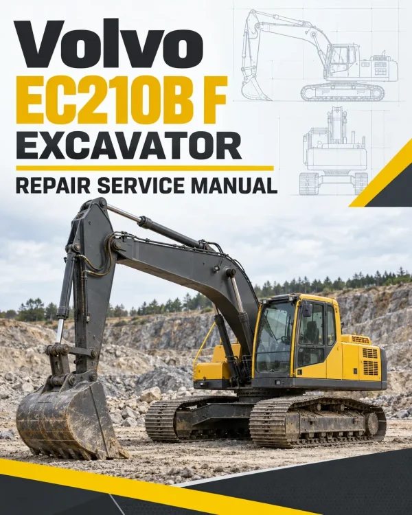 Volvo EC210B F Excavator Repair Service Manual Volvo EC210B F Excavator Repair Service Manual