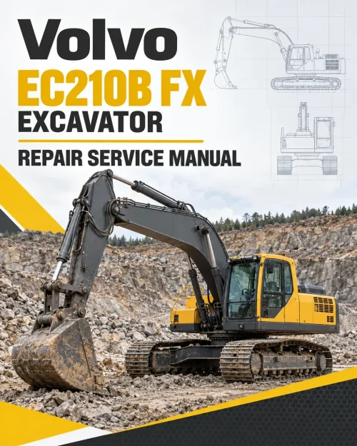Volvo EC210B FX Excavator Repair Service Manual