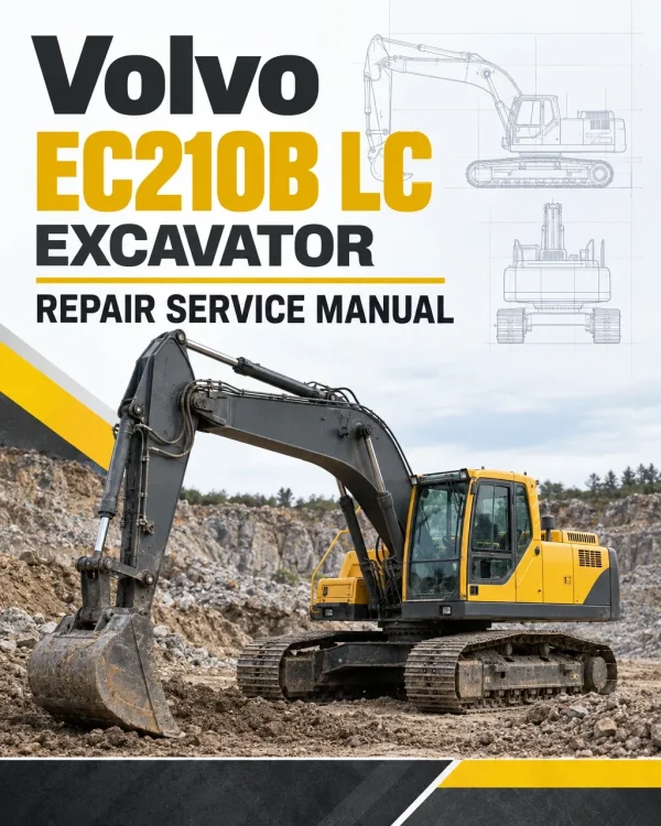 Volvo EC210B LC Excavator Repair Service Manual Volvo EC210B LC Excavator Repair Service Manual