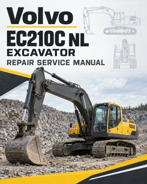 Volvo EC210C NL Excavator Repair Service Manual Volvo EC210C NL Excavator Repair Service Manual