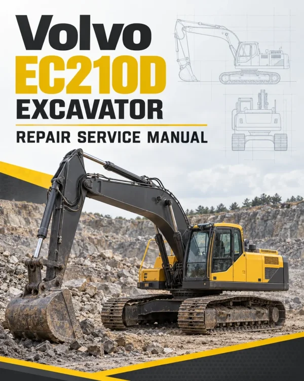 Volvo EC210D Excavator Repair Service Manual Volvo EC210D Excavator Repair Service Manual