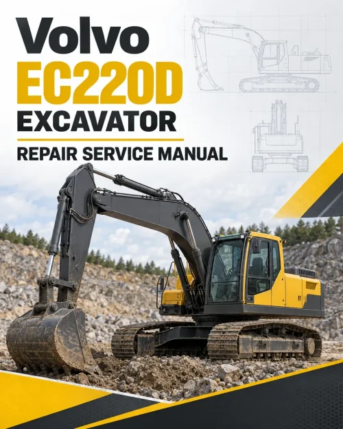 Volvo EC220D Excavator Repair Service Manual