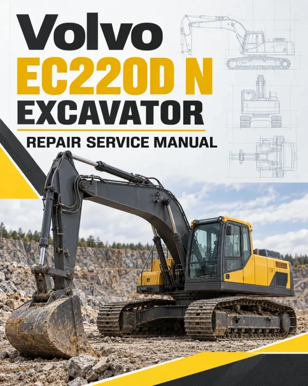 Volvo EC220D N Excavator Repair Service Manual Volvo EC220D N Excavator Repair Service Manual