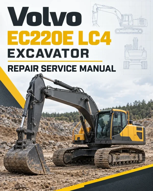 Volvo EC220E LC4 Excavator Repair Service Manual