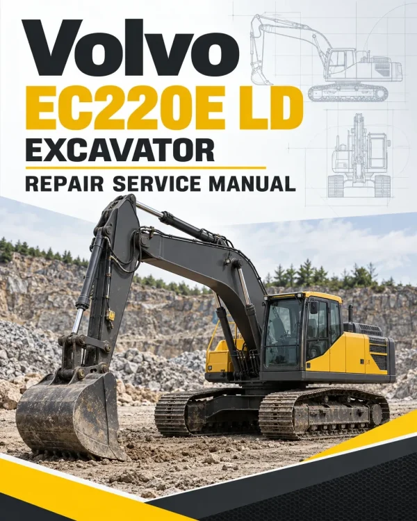 Volvo EC220E LD Excavator Repair Service Manual Volvo EC220E LD Excavator Repair Service Manual