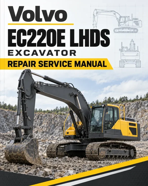 Volvo EC220E LHDS Excavator Repair Service Manual Volvo EC220E LHDS Excavator Repair Service Manual
