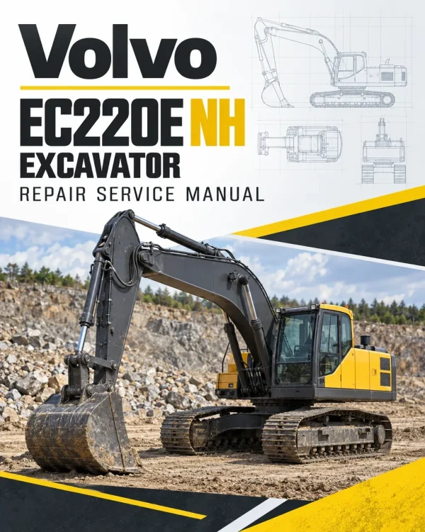 Volvo EC220E NH Excavator Repair Service Manual Volvo EC220E NH Excavator Repair Service Manual