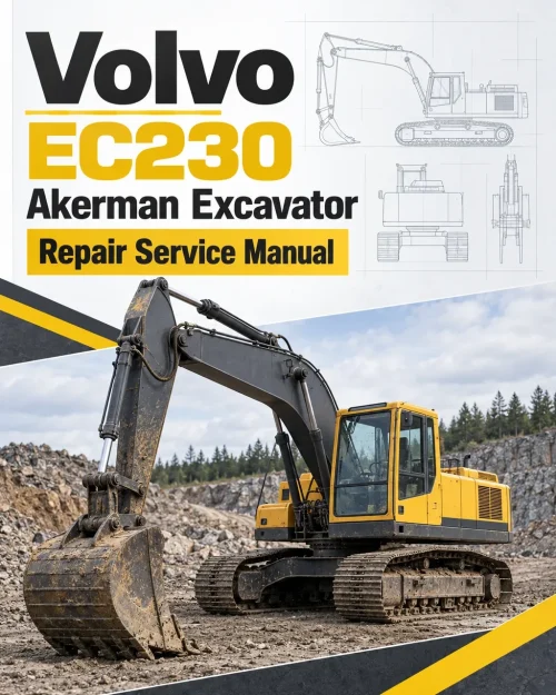 Volvo EC230 Akerman Excavator Repair Service Manual