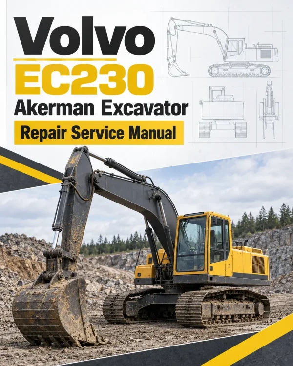 Volvo EC230 Akerman Excavator Repair Service Manual Volvo EC230 Akerman Excavator Repair Service Manual