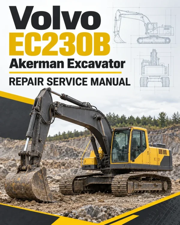 Volvo EC230B Akerman Excavator Repair Service Manual Volvo EC230B Akerman Excavator Repair Service Manual
