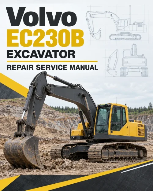 Volvo EC230B Excavator Repair Service Manual