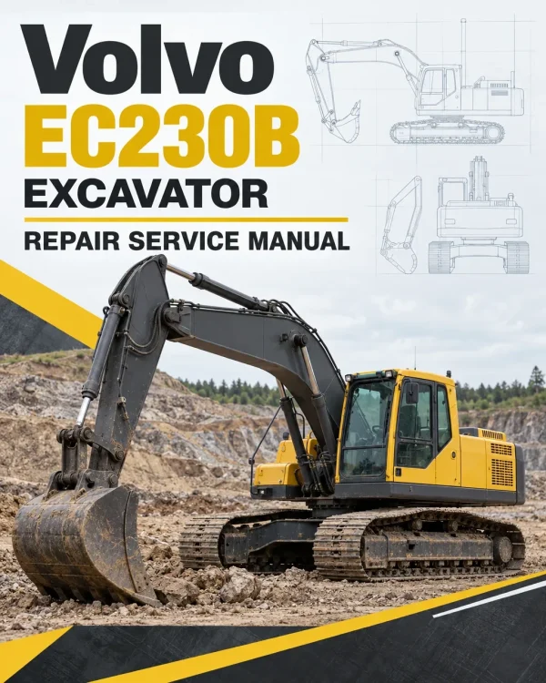 Volvo EC230B Excavator Repair Service Manual Volvo EC230B Excavator Repair Service Manual