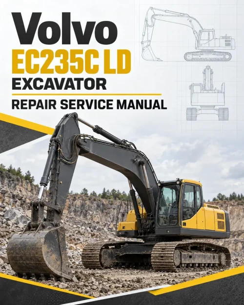 Volvo EC235C LD Excavator Repair Service Manual