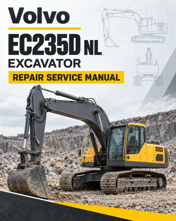 Volvo EC235D NL Excavator Repair Service Manual Volvo EC235D NL Excavator Repair Service Manual