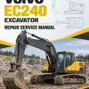 Volvo EC240 Excavator Repair Service Manual Volvo EC240 Excavator Repair Service Manual