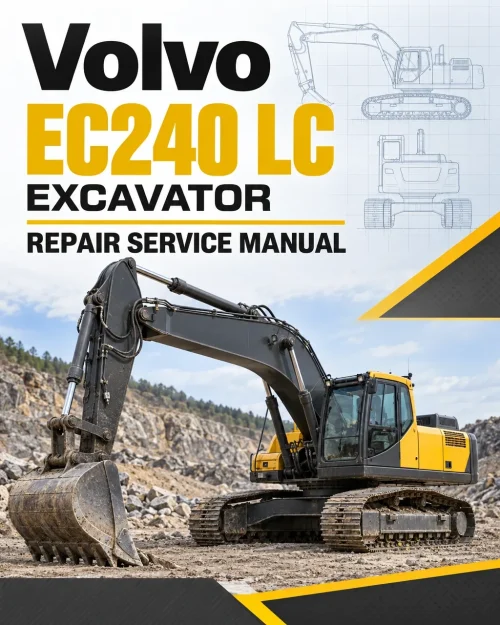 Volvo EC240 LC Excavator Repair Service Manual