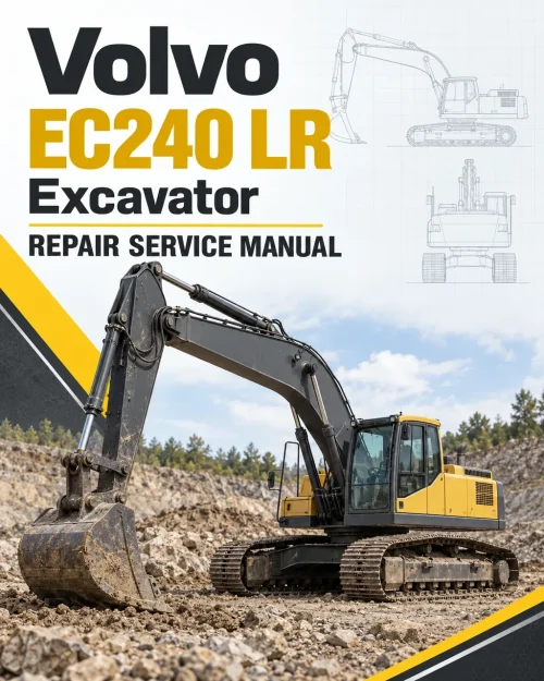 Volvo EC240 LR Excavator Repair Service Manual